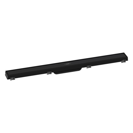 hansgrohe RainDrain Match Fertigset Duschrinne 80 cm, mit höhenverstellbarem Rahmen