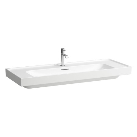 Vasque LAUFEN MEDA 120 x 46 cm, avec 2 trous de robinet et trop-plein