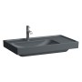 Lavabo LAUFEN MEDA 80 x 46 cm, avec trou de robinet sans trop-plein, tablette à droite