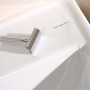 hansgrohe Xanuia Q Lavabo 550/480 sans trou de robinet avec trop-plein, SmartClean - vue détaillée