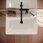 hansgrohe Xanuia Q Lavabo 650/480 sans trou de robinet et trop-plein, SmartClean - vue technique