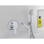Duravit D-Code Einhebel-Wannenmischer Unterputz - technische Ansicht