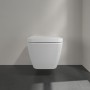Villeroy & Boch Finion WC-Sitz mit QuickRelease und Absenkautomatik - technische Ansicht