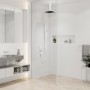 Raccord plafond hansgrohe E 30 cm, carré - photo produit