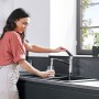 hansgrohe Focus M41 Mitigeur de cuisine monocommande 160, 1jet - vue technique