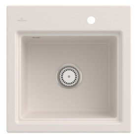 Villeroy & Boch Subway Style 50 S Einbauspüle, Ablaufgarnitur mit Handbetätigung