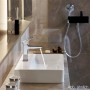 Mitigeur de lavabo monocommande hansgrohe Metropol 100 avec levier et bonde Push-Open pour lavabo - vue détaillée