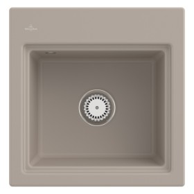 Villeroy & Boch Subway Style 50 S Einbauspüle, Ablaufgarnitur mit Handbetätigung