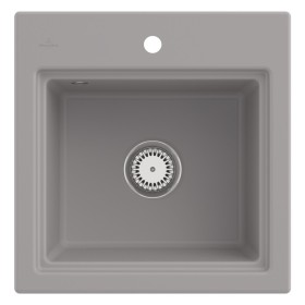 Villeroy & Boch Subway Style 50 S Einbauspüle, Ablaufgarnitur mit Handbetätigung