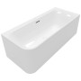 Villeroy & Boch Loop & Friends SQUARE Duo Vorwand-Badewanne, 180 x 80 cm für Eckeinbau rechts - Detailansicht