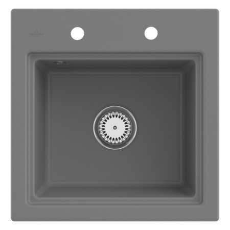 Villeroy & Boch Subway Style 50 S Einbauspüle, Ablaufgarnitur mit Handbetätigung