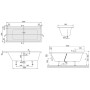 Villeroy & Boch Subway Duo Badewanne 190 x 90 cm - Produktansicht