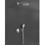 Système de douche hansgrohe Raindance S 240, 1 jet PowderRain avec ShowerSelect S - vue détaillée