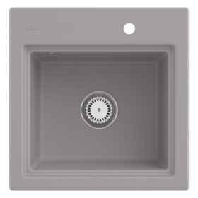 Villeroy & Boch Subway Style 50 S Einbauspüle, Ablaufgarnitur mit Handbetätigung