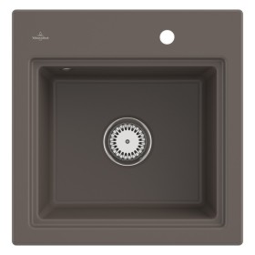 Villeroy & Boch Subway Style 50 S Einbauspüle, Ablaufgarnitur mit Handbetätigung