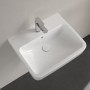 Villeroy & Boch O.novo Aufsatzwaschtisch 55 x 46 cm mit Überlauf, 1 Hahnloch - Produktansicht