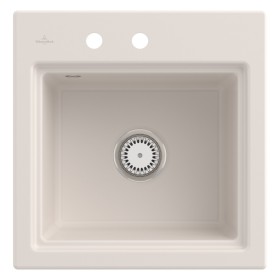Villeroy & Boch Subway Style 50 S Einbauspüle, Ablaufgarnitur mit Excenterbetätigung