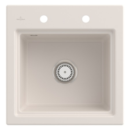 Villeroy & Boch Subway Style 50 S Einbauspüle, Ablaufgarnitur mit Excenterbetätigung