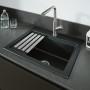 Villeroy & Boch Subway Style 50 S Einbauspüle, Ablaufgarnitur mit Excenterbetätigung - technische Ansicht