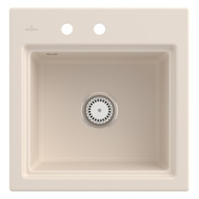 Villeroy & Boch Subway Style 50 S Einbauspüle, Ablaufgarnitur mit Excenterbetätigung