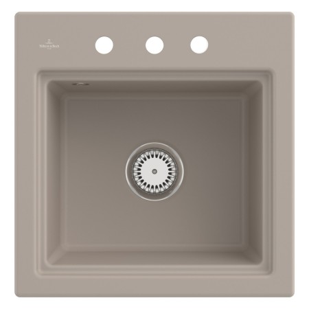 Villeroy & Boch Subway Style 50 S Einbauspüle, Ablaufgarnitur mit Excenterbetätigung