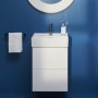 Vasque LAUFEN Kartell 50 x 46 cm, avec 1 trou de robinet - vue technique