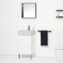 Vasque LAUFEN Kartell 50 x 46 cm, avec 1 trou de robinet - vue technique