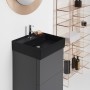 Vasque LAUFEN Kartell 50 x 46 cm, avec 1 trou pour robinet - vue technique