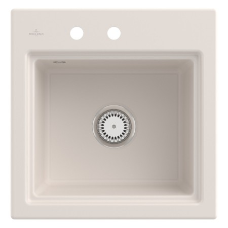 Villeroy & Boch Subway Style 50 S Einbauspüle, Ablaufgarnitur mit Excenterbetätigung