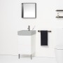 Lavabo LAUFEN Kartell 50 x 46 cm, avec 1 trou pour robinet - vue technique