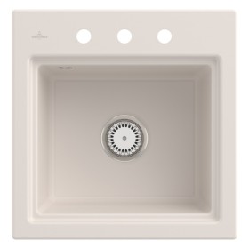 Villeroy & Boch Subway Style 50 S Einbauspüle, Ablaufgarnitur mit Excenterbetätigung
