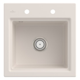 Villeroy & Boch Subway Style 50 S Einbauspüle, Ablaufgarnitur mit Excenterbetätigung