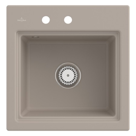 Villeroy & Boch Subway Style 50 S Einbauspüle, Ablaufgarnitur mit Excenterbetätigung