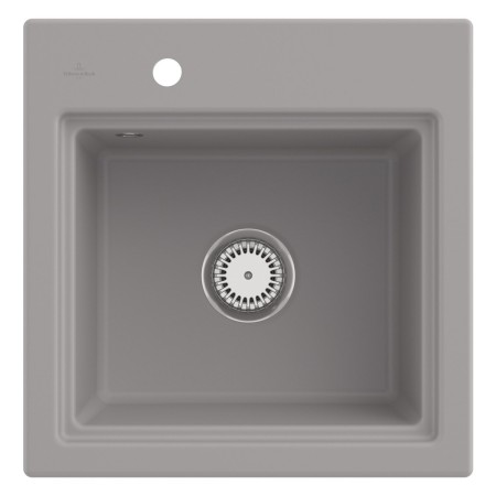 Évier encastrable Villeroy & Boch Subway Style 50 S, bonde avec commande excentrée
