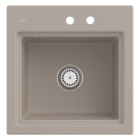 Villeroy & Boch Subway Style 50 S Einbauspüle, Ablaufgarnitur mit Excenterbetätigung