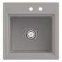 Lavello incasso Villeroy & Boch Subway Style 50 S, piletta di scarico con azionamento eccentrico