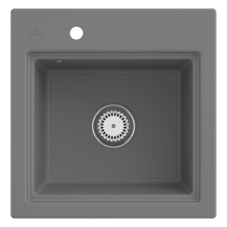 Lavello da incasso Villeroy & Boch Subway Style 50 S, sifone con azionamento eccentrico