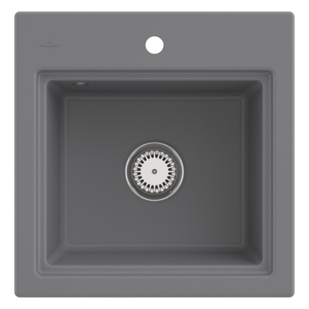 Lavello incasso Villeroy & Boch Subway Style 50 S, scarico con azionamento a leva eccentrica