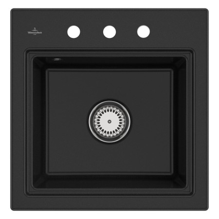 Villeroy & Boch Subway Style 50 S Einbauspüle, Ablaufgarnitur mit Excenterbetätigung