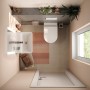 hansgrohe EluPura Original S Wand WC Set 540 AquaChannel Flush mit WC-Sitz mit SoftClose und QuickRelease - Detailansicht