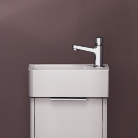 Lavabo à poser LAUFEN Val 34 x 22 cm avec 1 trou de robinet, avec trop-plein
