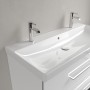 Villeroy & Boch Avento Schrankwaschtisch 100 x 47 cm, mit 2 Hahnlöchern, mit Überlauf - Produktansicht