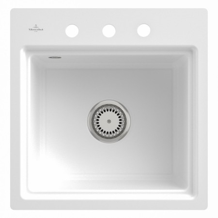 Villeroy & Boch Subway Style 50 S FLAT flächenbündige Spüle