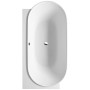 Vasca da bagno d'angolo Duravit Luv sinistra 185 x 95 cm - vista dettagliata