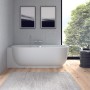 Vasca da bagno d'angolo Duravit Luv sinistra 185 x 95 cm - immagine prodotto