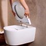 hansgrohe EluPura S Wand WC Set 540 AquaFall Flush mit WC-Sitz mit SoftClose und QuickRelease - Produktansicht