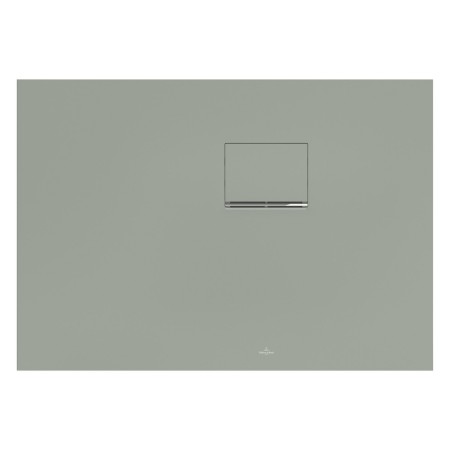 Receveur de douche Villeroy & Boch Squaro Infinity 100 x 70 cm pour installation en coin à droite