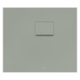 Receveur de douche Villeroy & Boch Squaro Infinity 80 x 70 cm pour installation en angle à droite