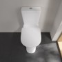 Villeroy & Boch Vicare Tiefspül-WC für Kombination, spülrandlos, bodenstehend - Detailansicht
