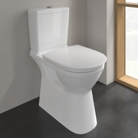 Villeroy & Boch Vicare WC a scarico profondo per combinazione, senza bordo di scarico, a pavimento